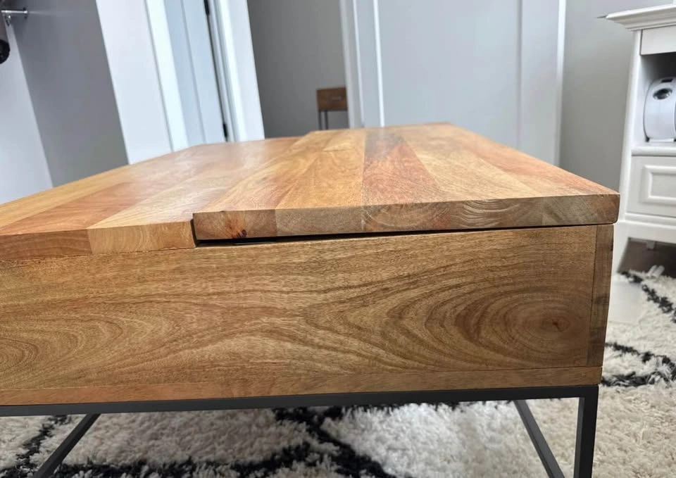 West Elm Industrial Storage Lift Top Coffee Table - photo 5