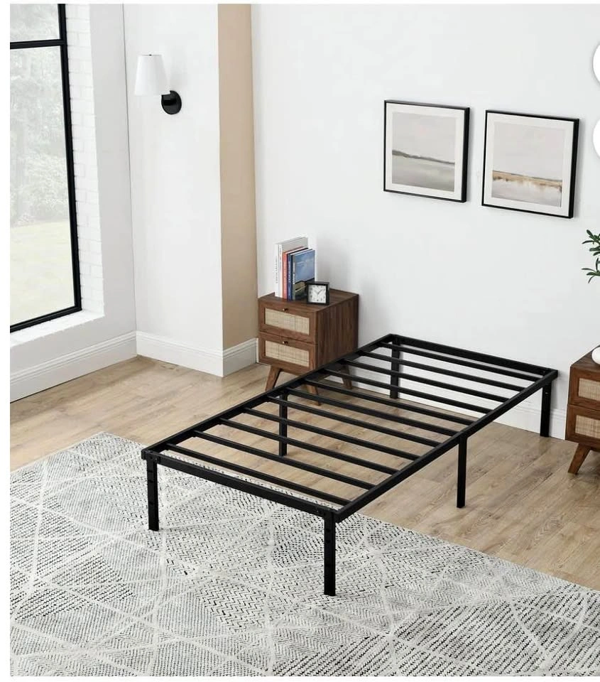 Moving Sale - Twin Bed Frame and Twin Mattress