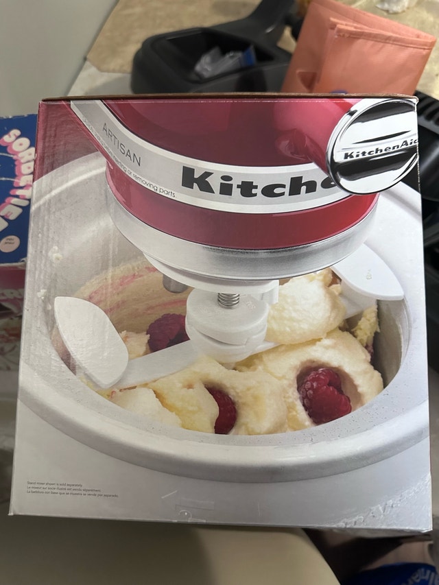 Brand new KITCHEN AID ice cream maker attachment - photo 2
