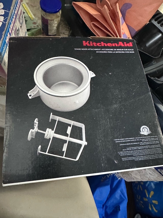 Brand new KITCHEN AID ice cream maker attachment - photo 4
