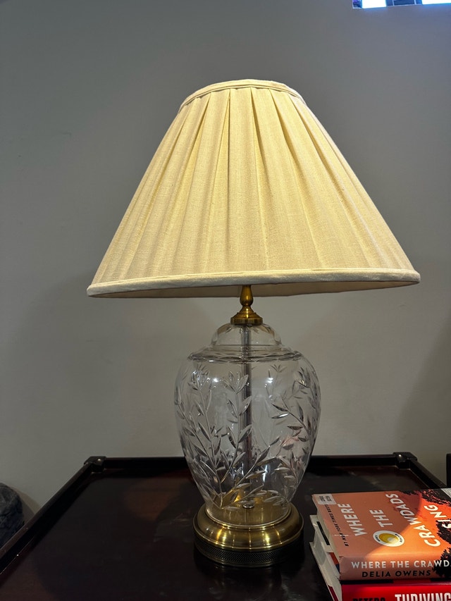 Vintage Wildwood Rocky Mount Crystal Table Lamps - photo 5