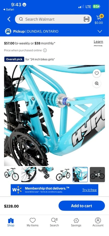 Hyper Bicycles 24" Girl's Swift Dual Suspension Mountain Bike - photo 3