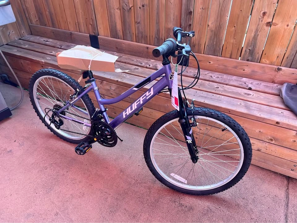 Huffy 24" Rock Creek Mountain Bike - Purple, Adult/Women