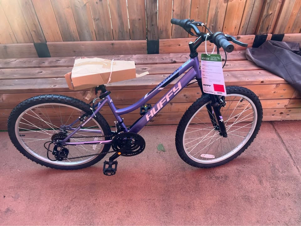 Huffy 24" Rock Creek Mountain Bike - Purple, Adult/Women - photo 2