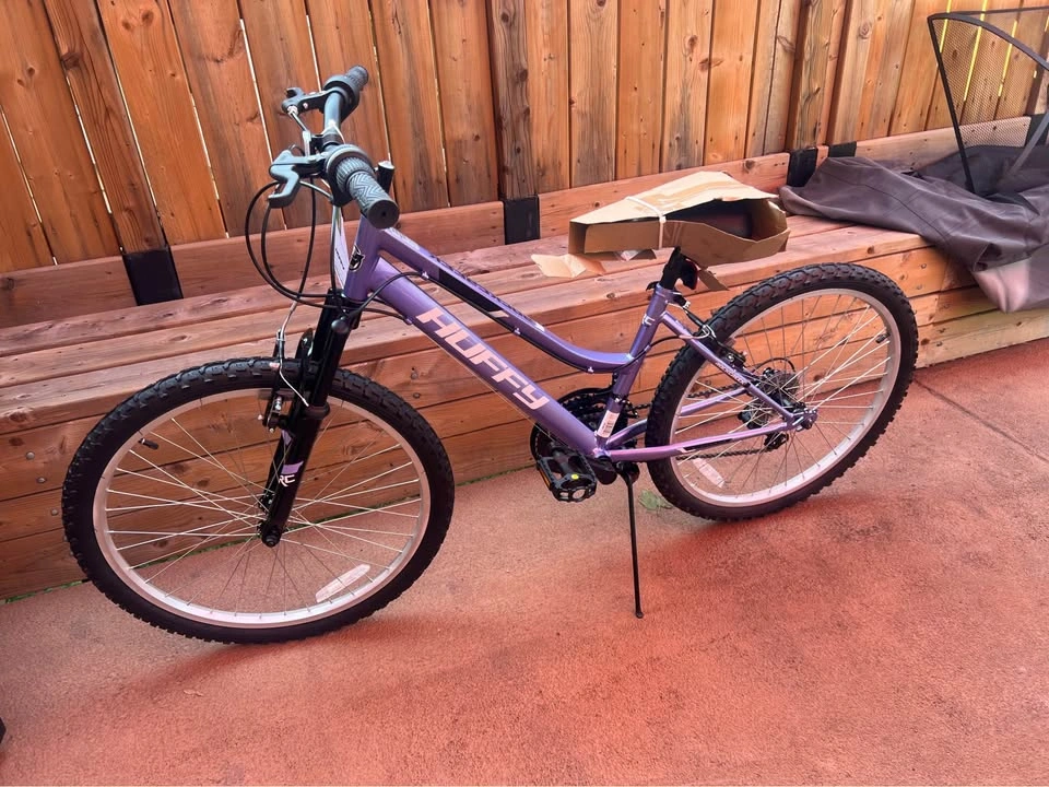 Huffy 24" Rock Creek Mountain Bike - Purple, Adult/Women - photo 4