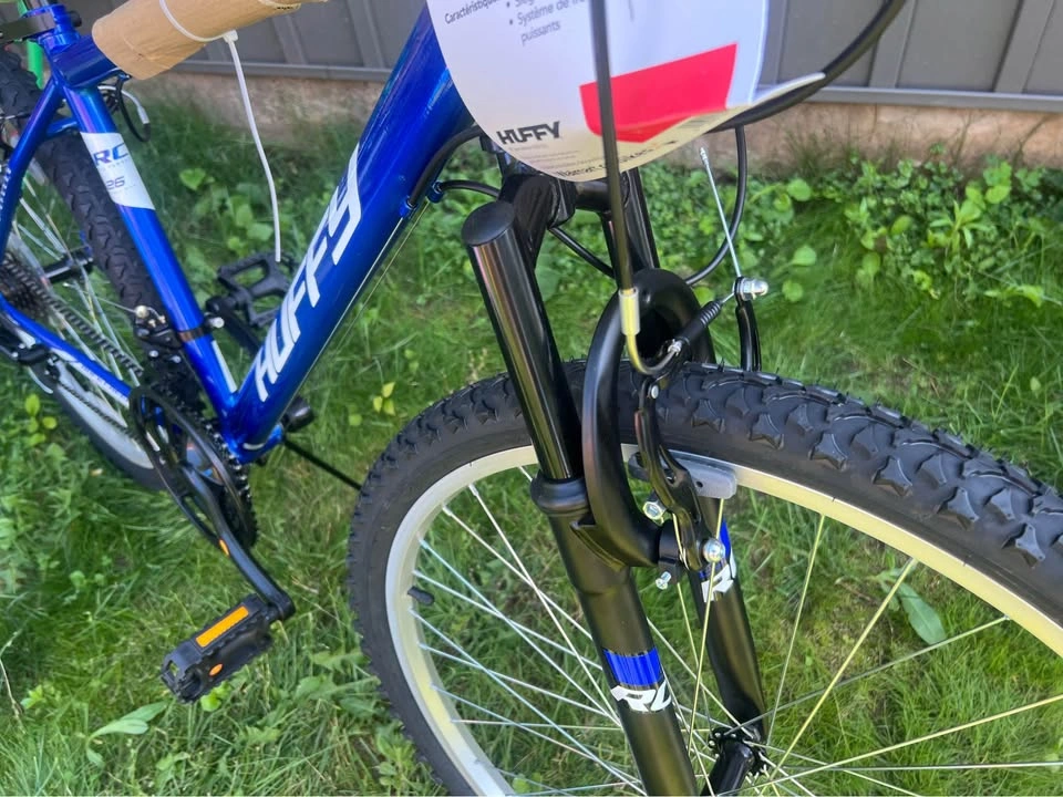 Huffy 26” Rock Creek Mountain Bike, Fits Riders 60”+, Blue - photo 3