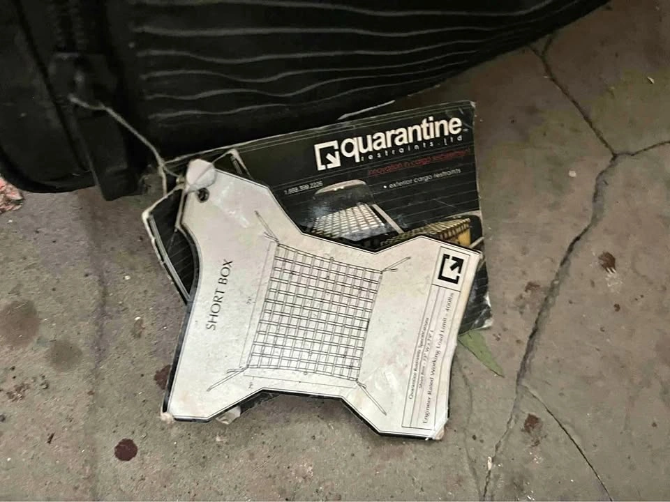 NEW Heavy Duty Cargo Restraint Netting for Short Box Pickup