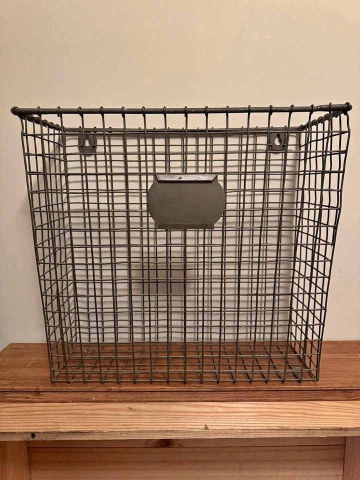 Vintage Wire Basket