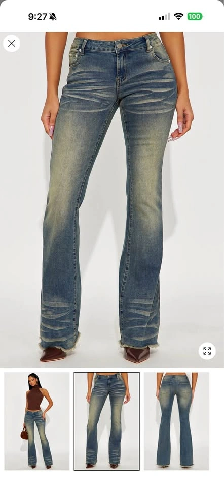 Brand new mid rise jeans pants