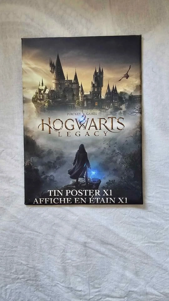 Hogwarts Legacy Tin Poster Collector's Item