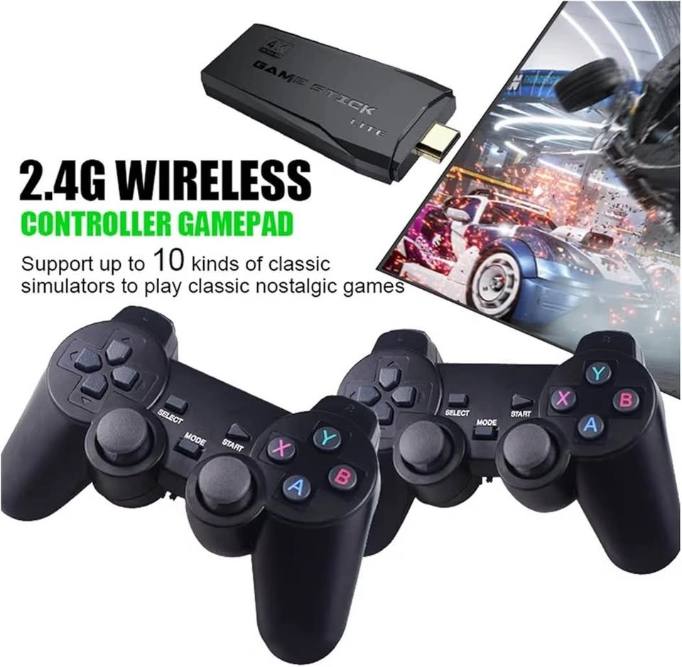 Retro Game Stick 4K HD Console – 3,000+ Classic Games - photo 4