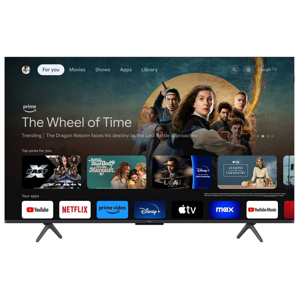 TCL 50” Q65 QLED 4K Smart Google TV 50Q651G-CA 2024 - photo 2