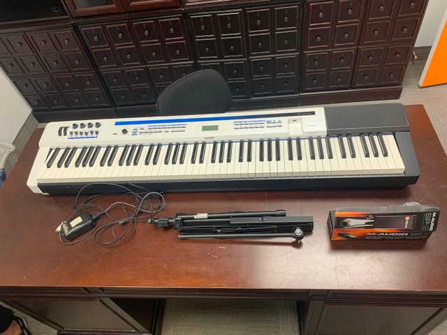Casio Privia PX-5S Stage Piano – 88 Keys Weighted + SKB Hard Cas