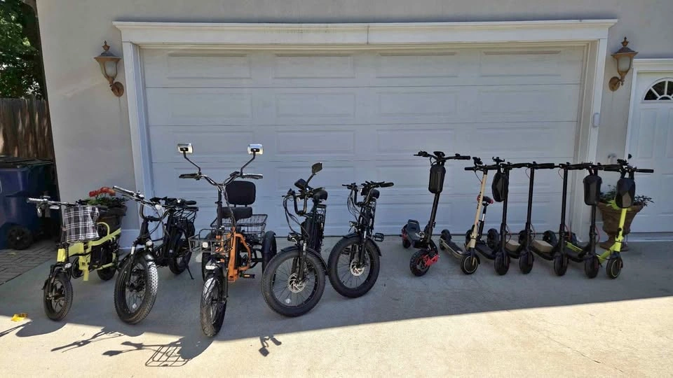 Ebikes & Scooters Available Now, All New