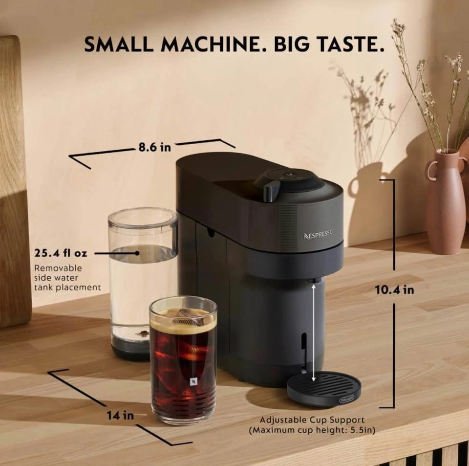 Nespresso Vertuo Pop+ Coffee & Espresso Machine – Used / Works G - photo 4