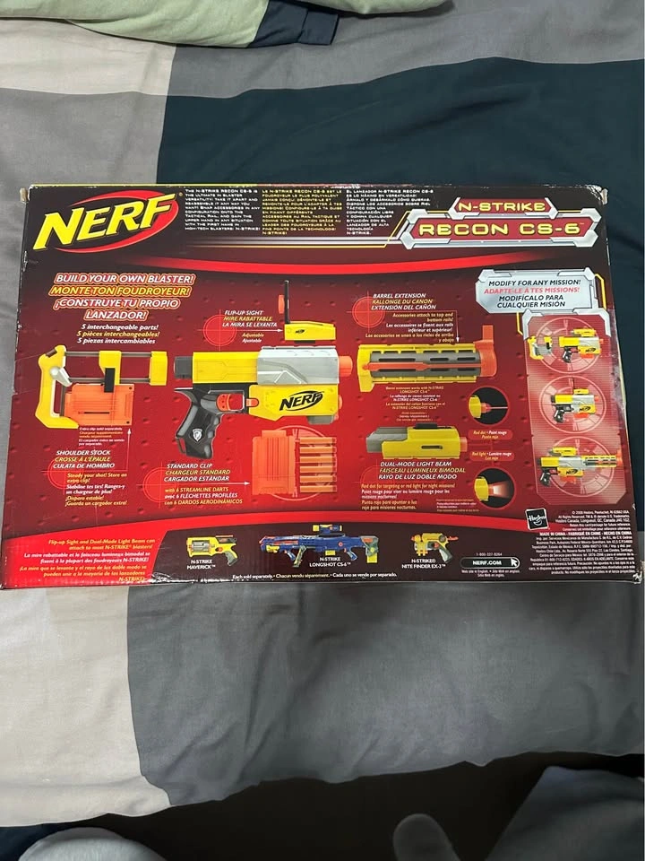 Nerf n-strike recon cs-6 - photo 3
