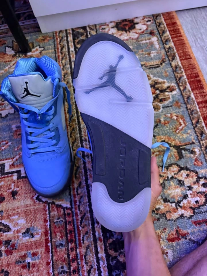 Jordan 5 Retro UNC University Blue - photo 4
