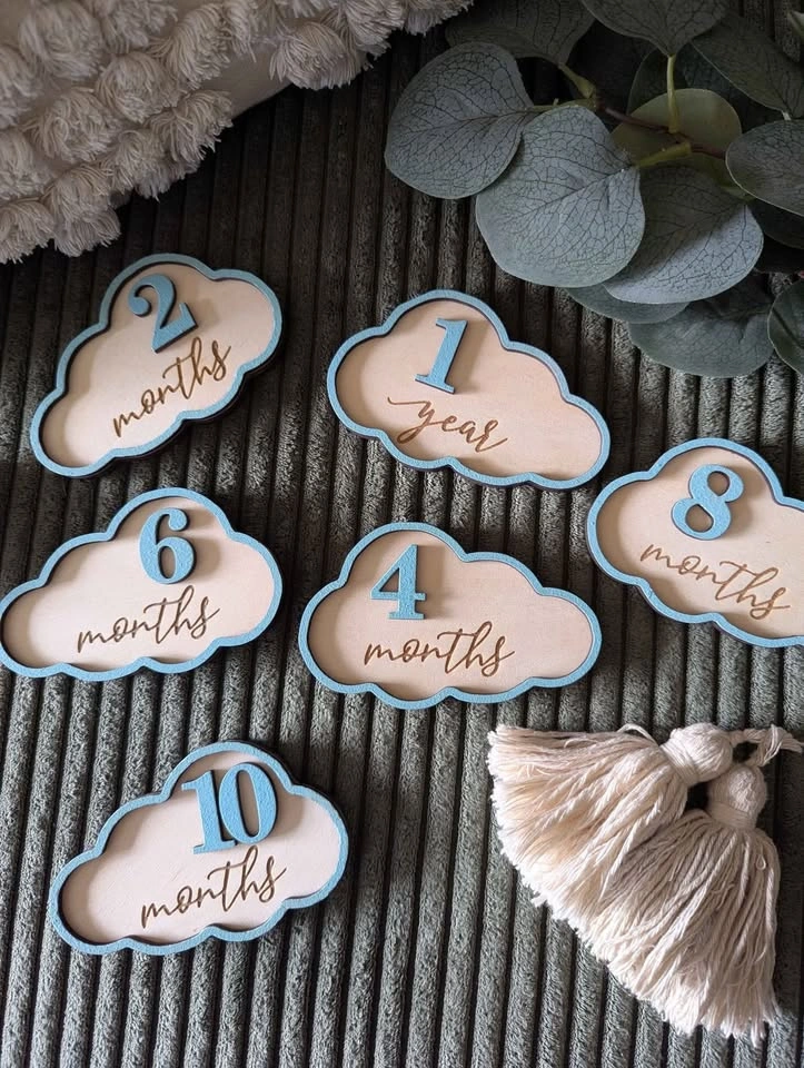 Monthly milestones photo props - photo 2