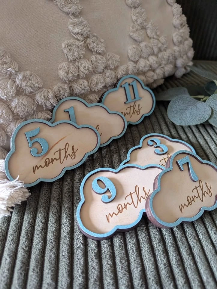 Monthly milestones photo props - photo 3