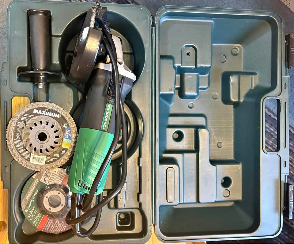 Metabo HPT 4 1/2” grinder