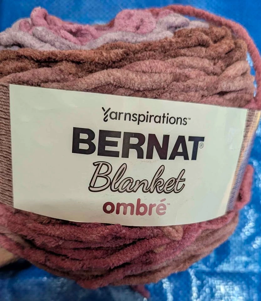 Bernat Blanket Ombré Yarn - Dusty Rose Ombré - photo 2