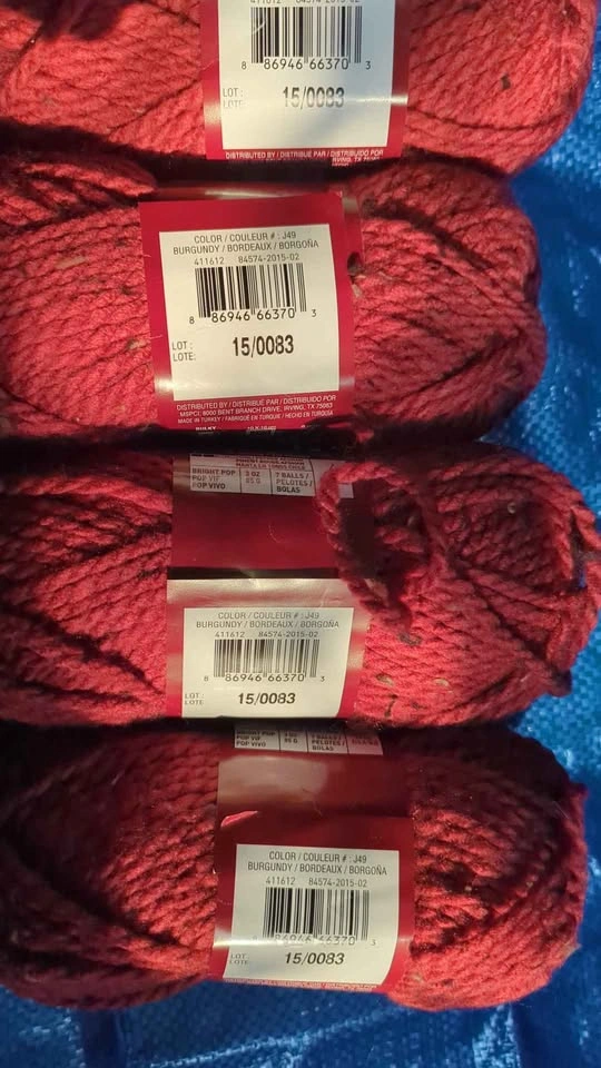 Loops & Threads Charisma Tweed Yarn - 4 Skeins - photo 3