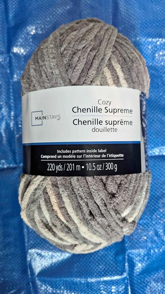 Mainstays Cozy Chenille Supreme Yarn