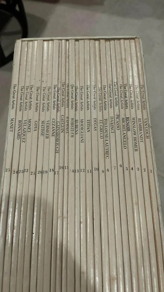 🎨 The Great Artists – 25 Volume Complete Set image indicator(2)