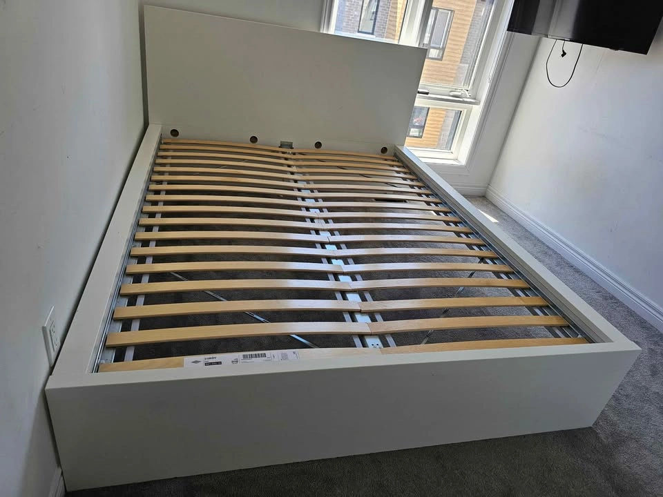 IKEA Malm Bed Frame with Luröy Slats - photo 2