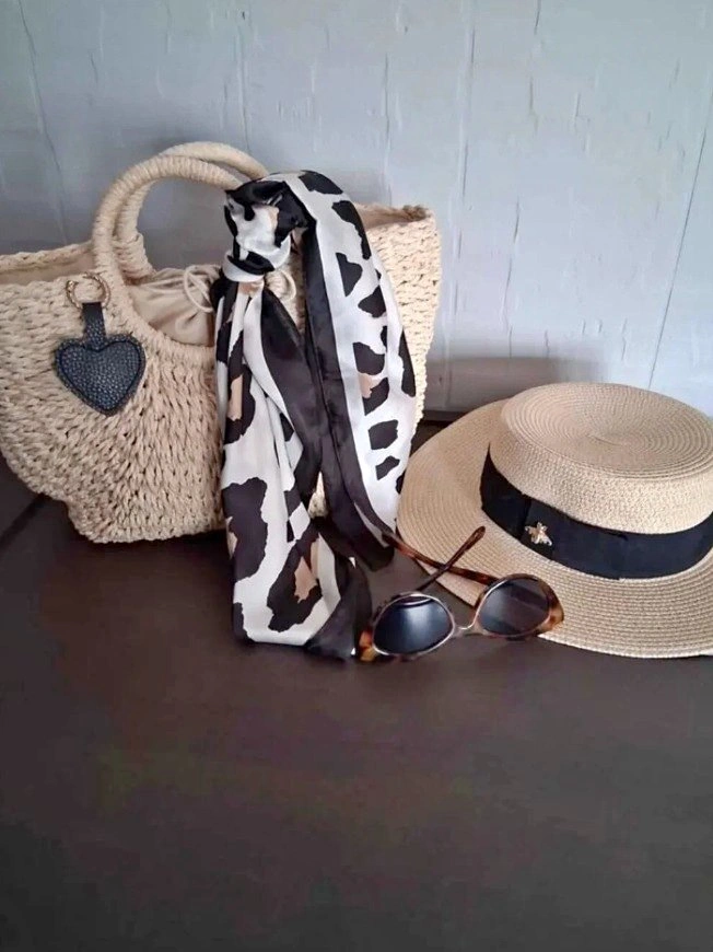 Straw Bag & Straw Hat from Thailand