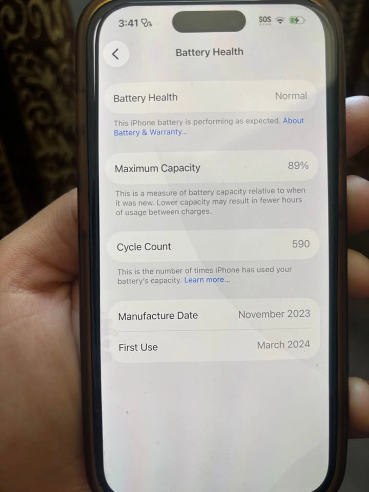 iPhone 15 128GB - 89% Battery Health - photo 3
