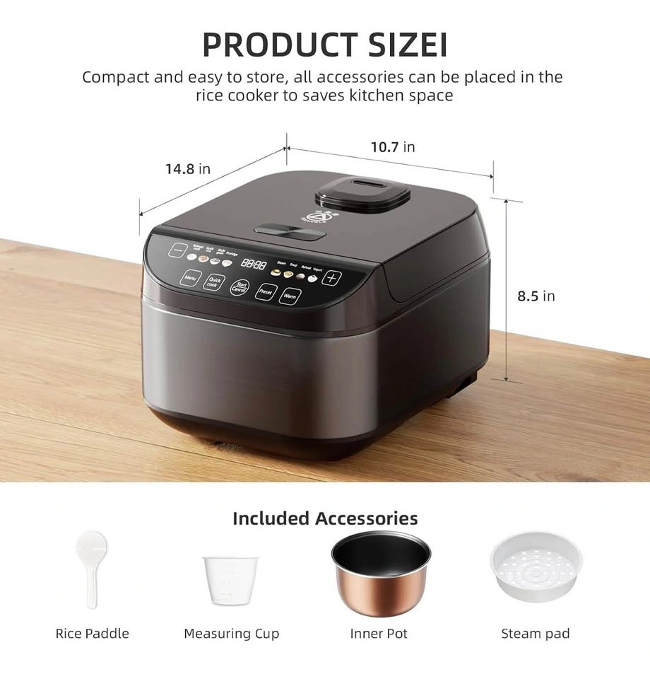 6 Cups Multi-function Smart Rice Cooker - photo 3