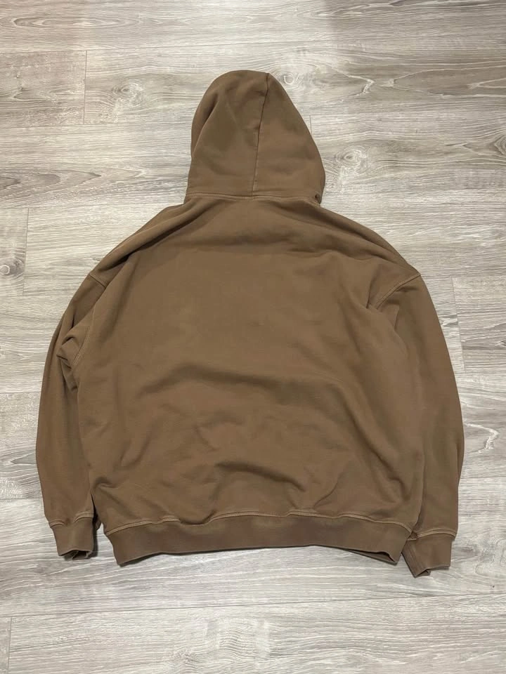 Off The Label (TakaOriginal) Reversible Brown Oversized Hoodie - photo 3