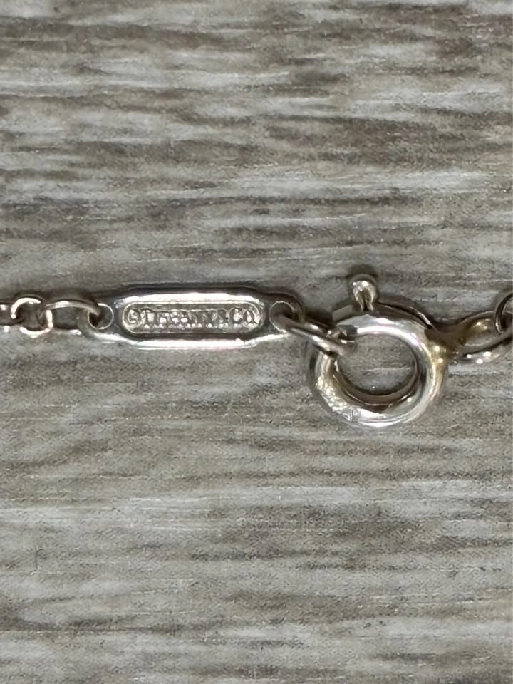 Tiffany & Co 925 Silver Thin Chain Necklace - photo 4