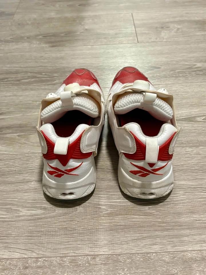 RARE Undefeated x Reebok Instapump Fury OG White-Red Size 9 - photo 3