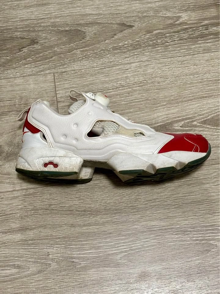 RARE Undefeated x Reebok Instapump Fury OG White-Red Size 9 - photo 4
