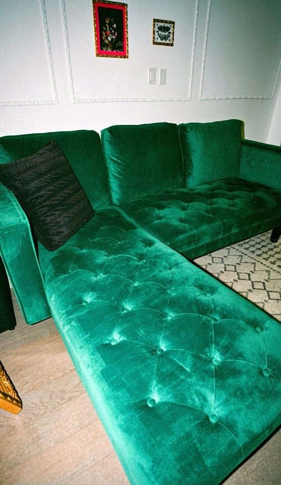 FOR SALE: Emerald Structube Sectional Sofa