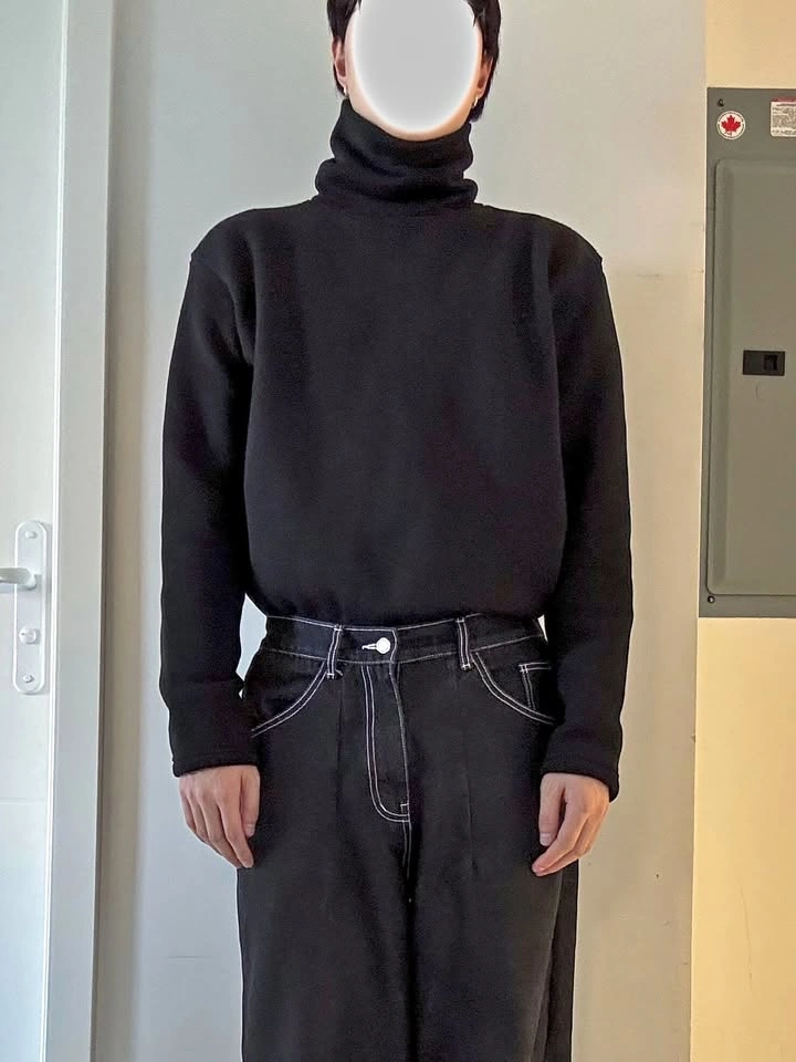 Wit and Wonder Korean Black Turtle Neck - photo 4