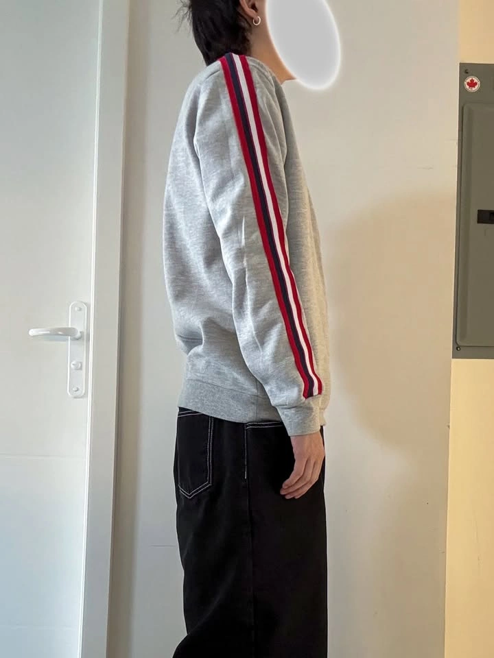 Zara Gray Crewneck Sweater - photo 5