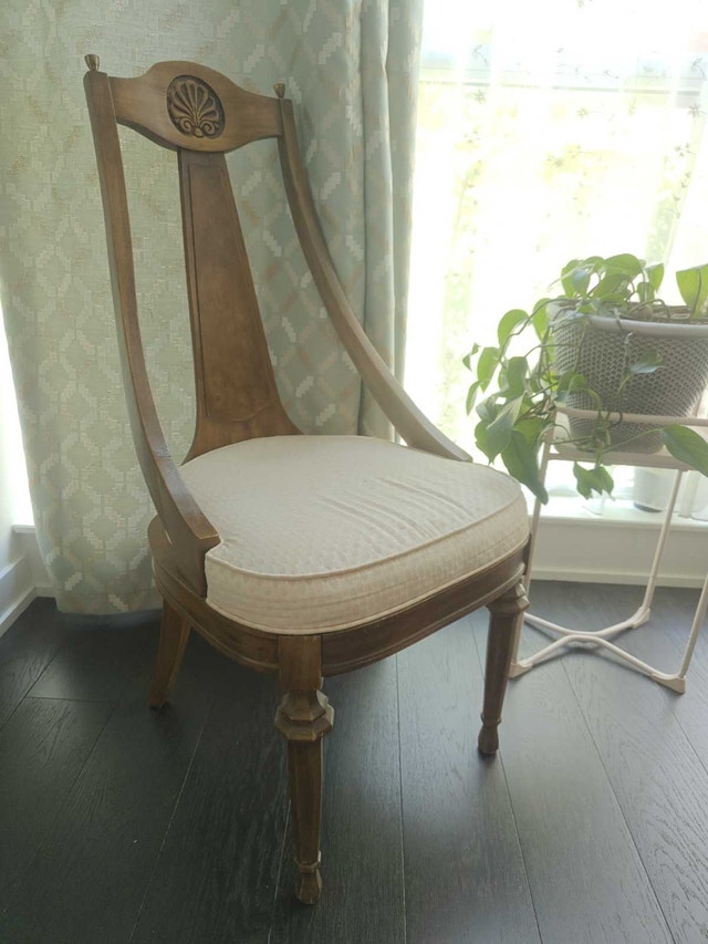 1960s Danish LETAGO Neoclassical Side Chair | Mid-Century