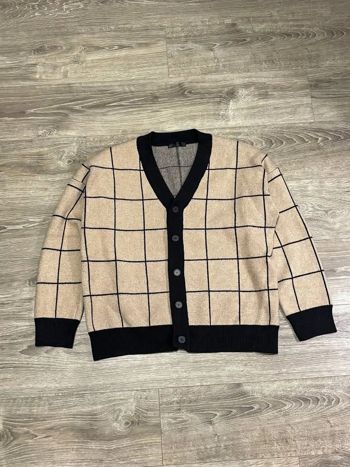 Oak & Fort Beige Knit Cardigan