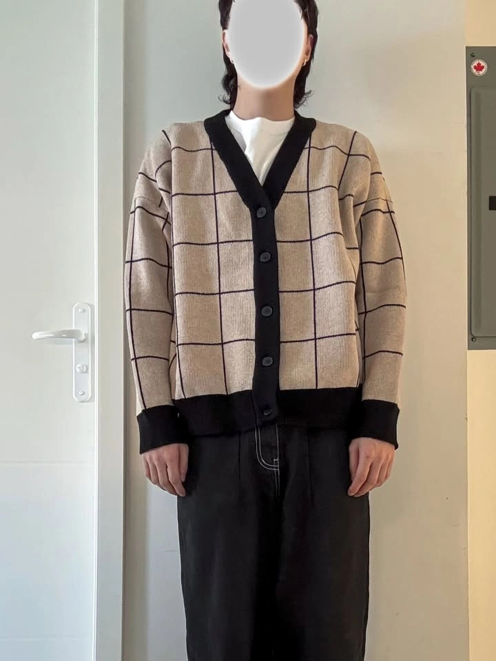 Oak & Fort Beige Knit Cardigan - photo 4