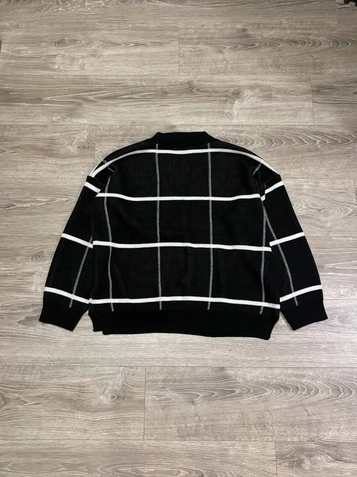 ReBorn & Audi Korean Brand Black & White Knit Sweater - photo 2
