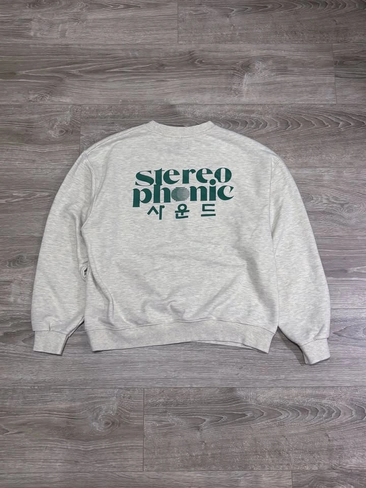 Stereophonic Sound Seoul Exclusive Heather Grey Sweater