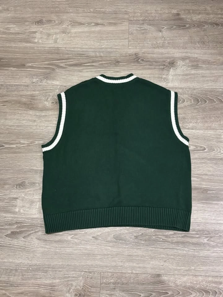 Collegiate H&M Forest Green Sweater Vest - photo 2