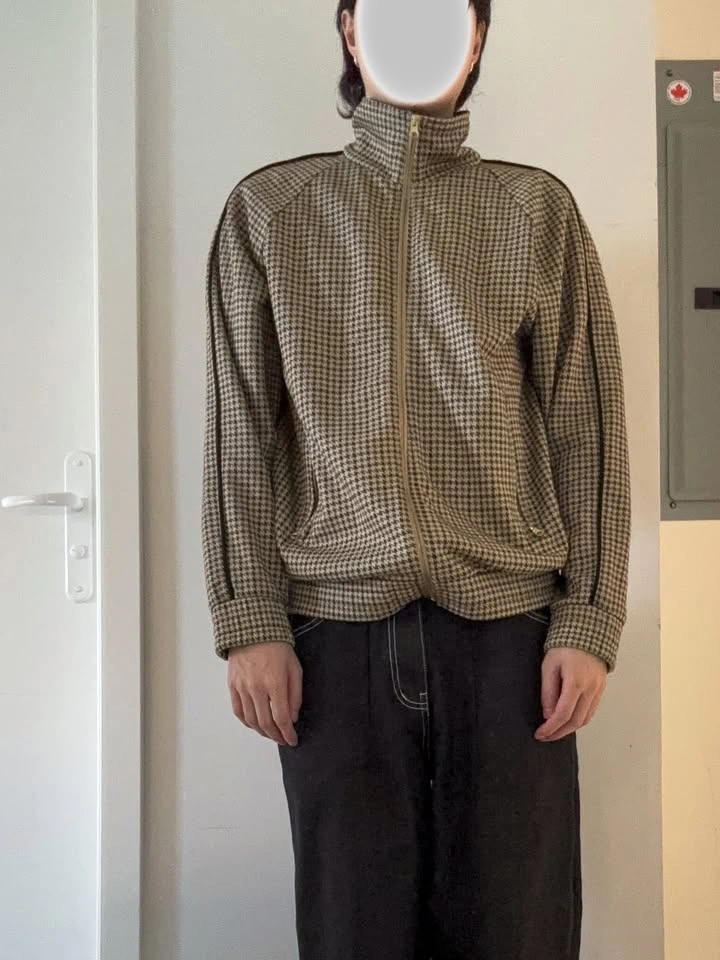 Houndstooth Retro H&M Track Jacket - photo 4