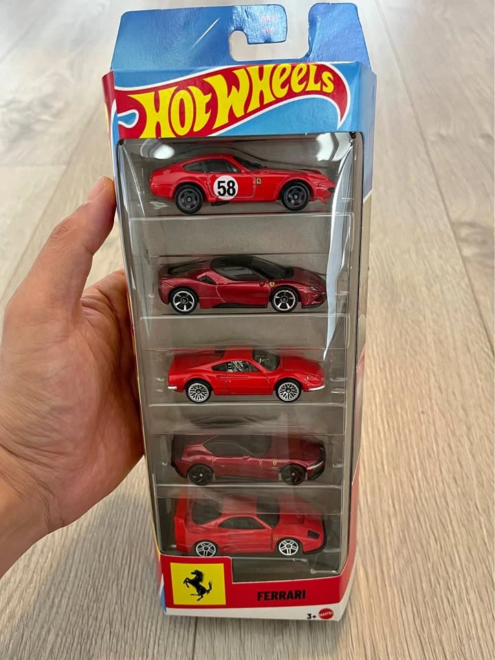 Hot Wheels Ferrari 5-Pack