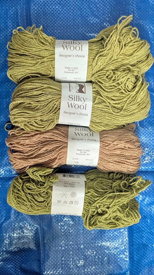 Elsebeth Lavold Silky Wool Yarn - 4 Skeins