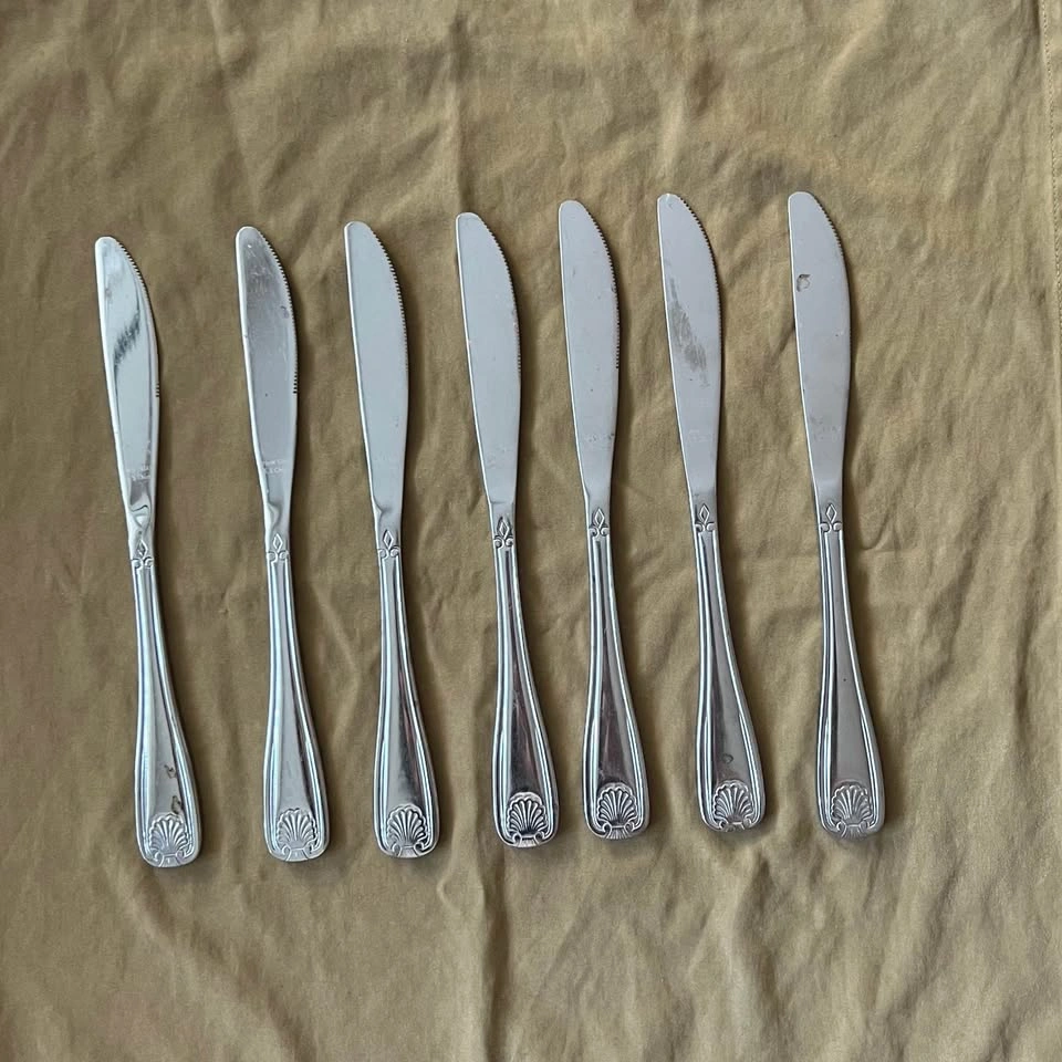 New Star Stainless Steel Dinner Knives - Set of 7 - photo 3