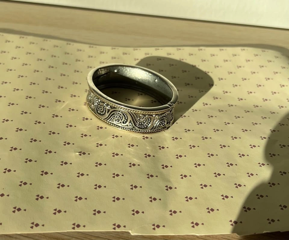 Bracelet Kim Rogers Silver and Gold toned cuff - photo 5